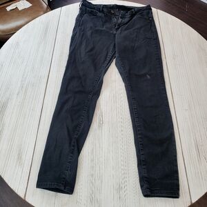 Old Navy Black Rockstar Skinny Jeans 14